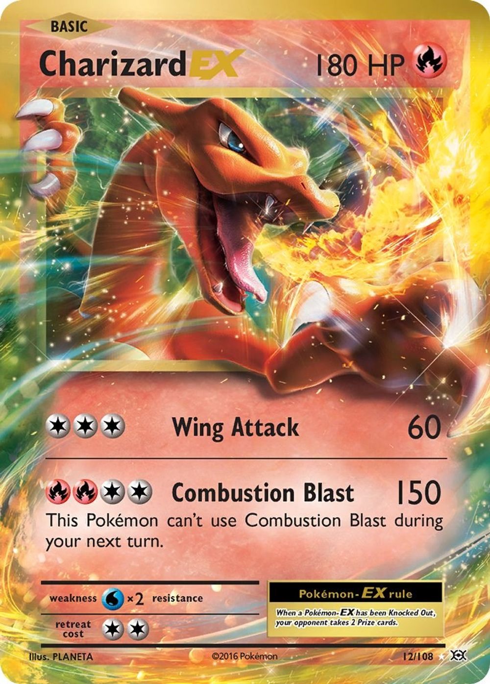 Charizard EX — XY - Evolutions