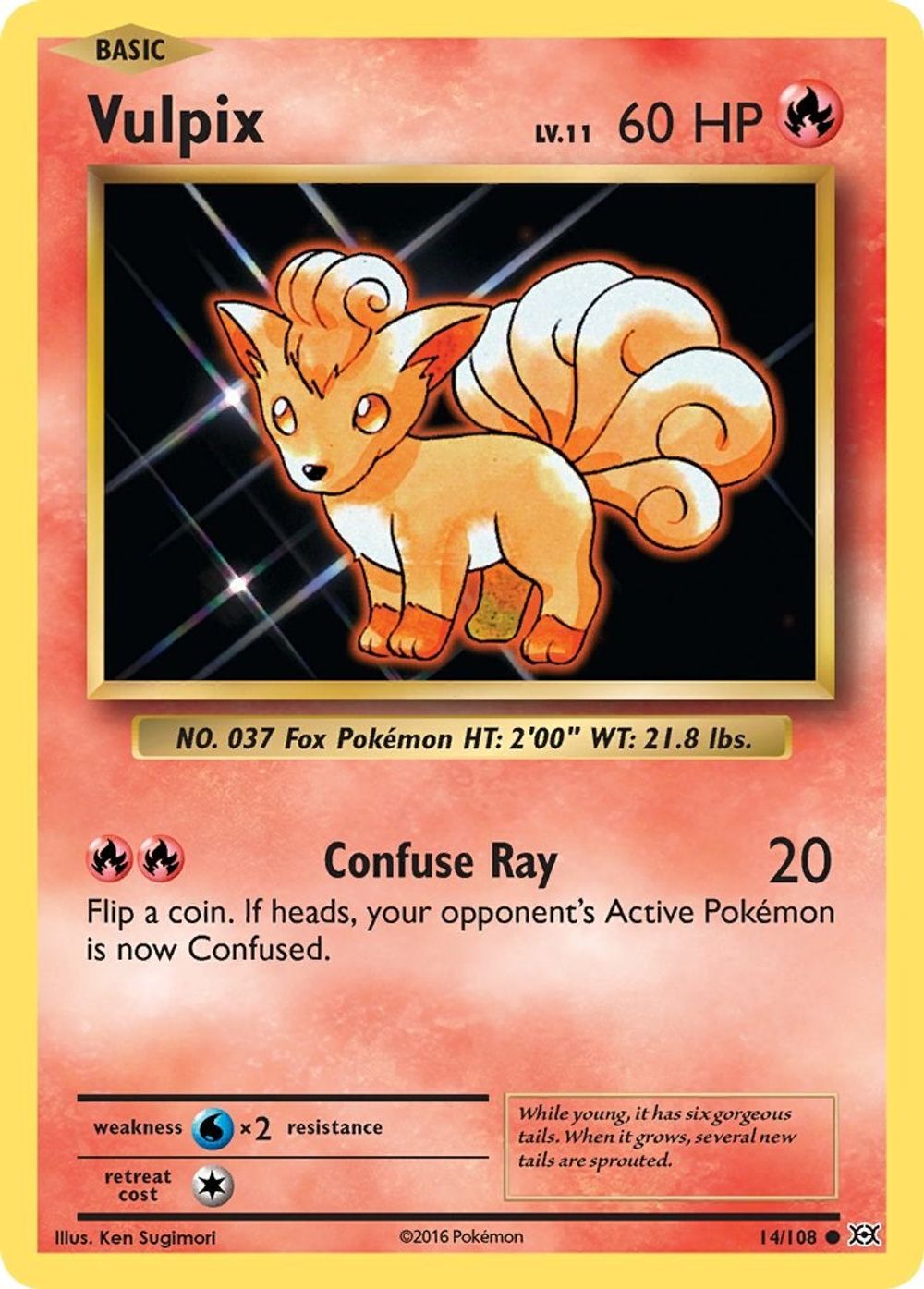 Vulpix — XY - Evolutions