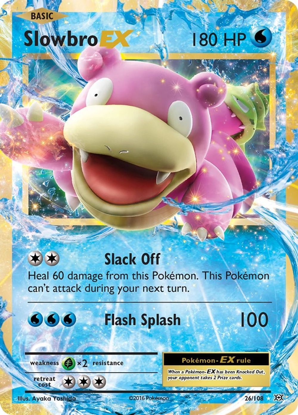 Slowbro EX — XY - Evolutions