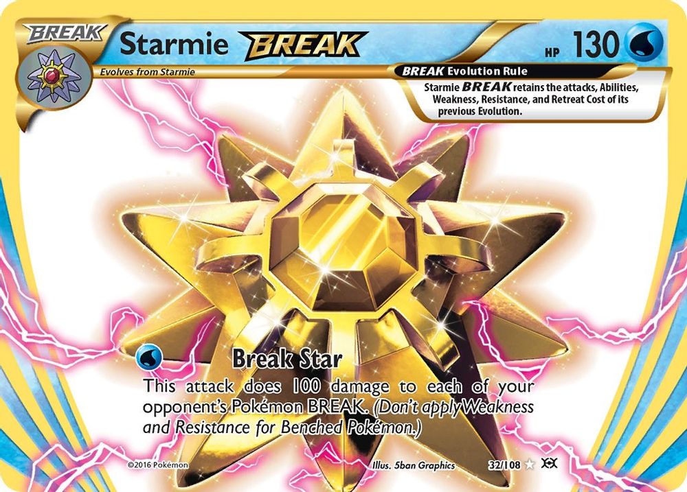 Starmie BREAK — XY - Evolutions