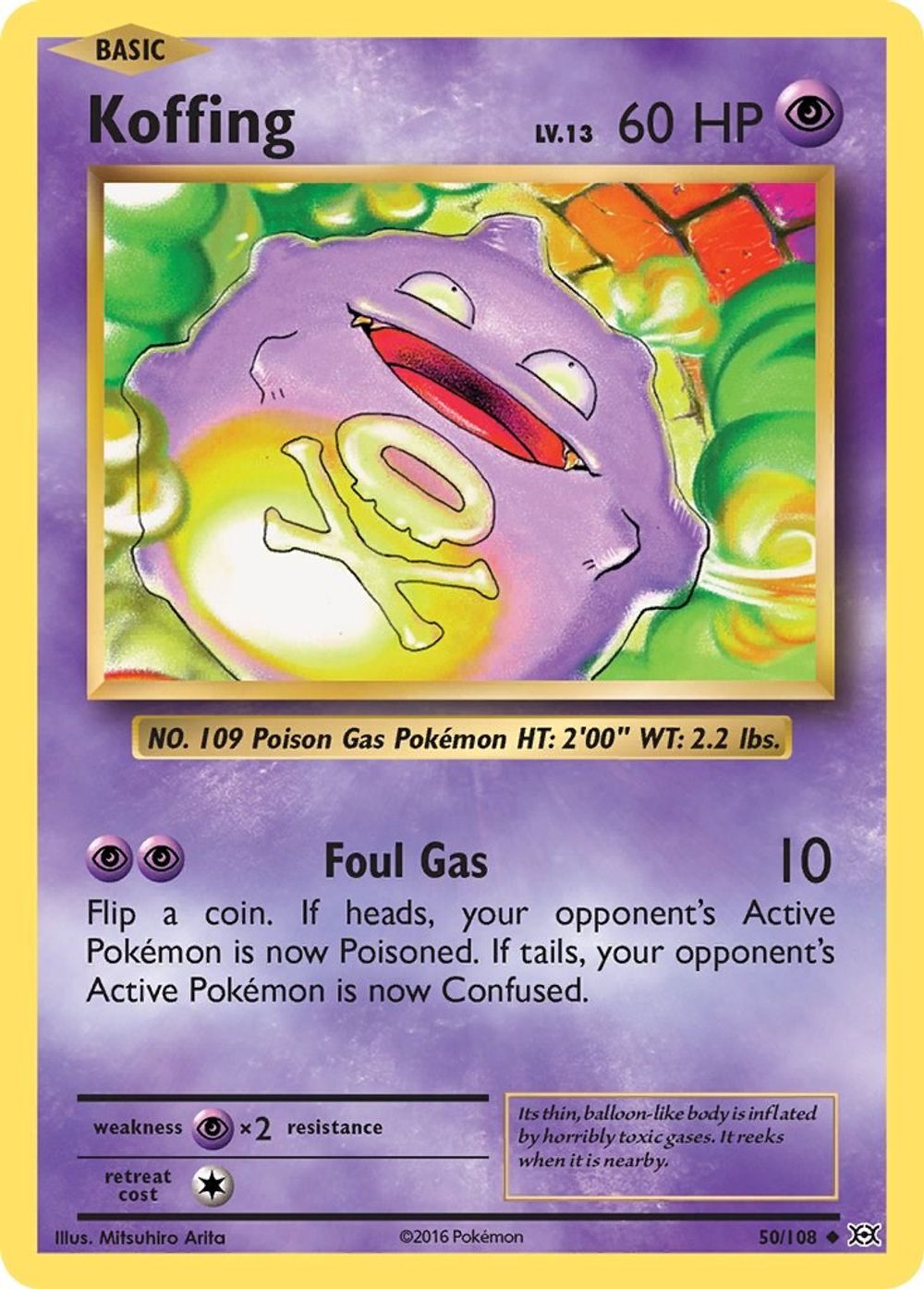 Koffing — XY - Evolutions