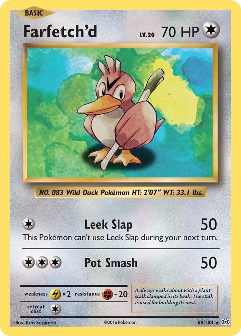 Farfetch'd — XY - Evolutions