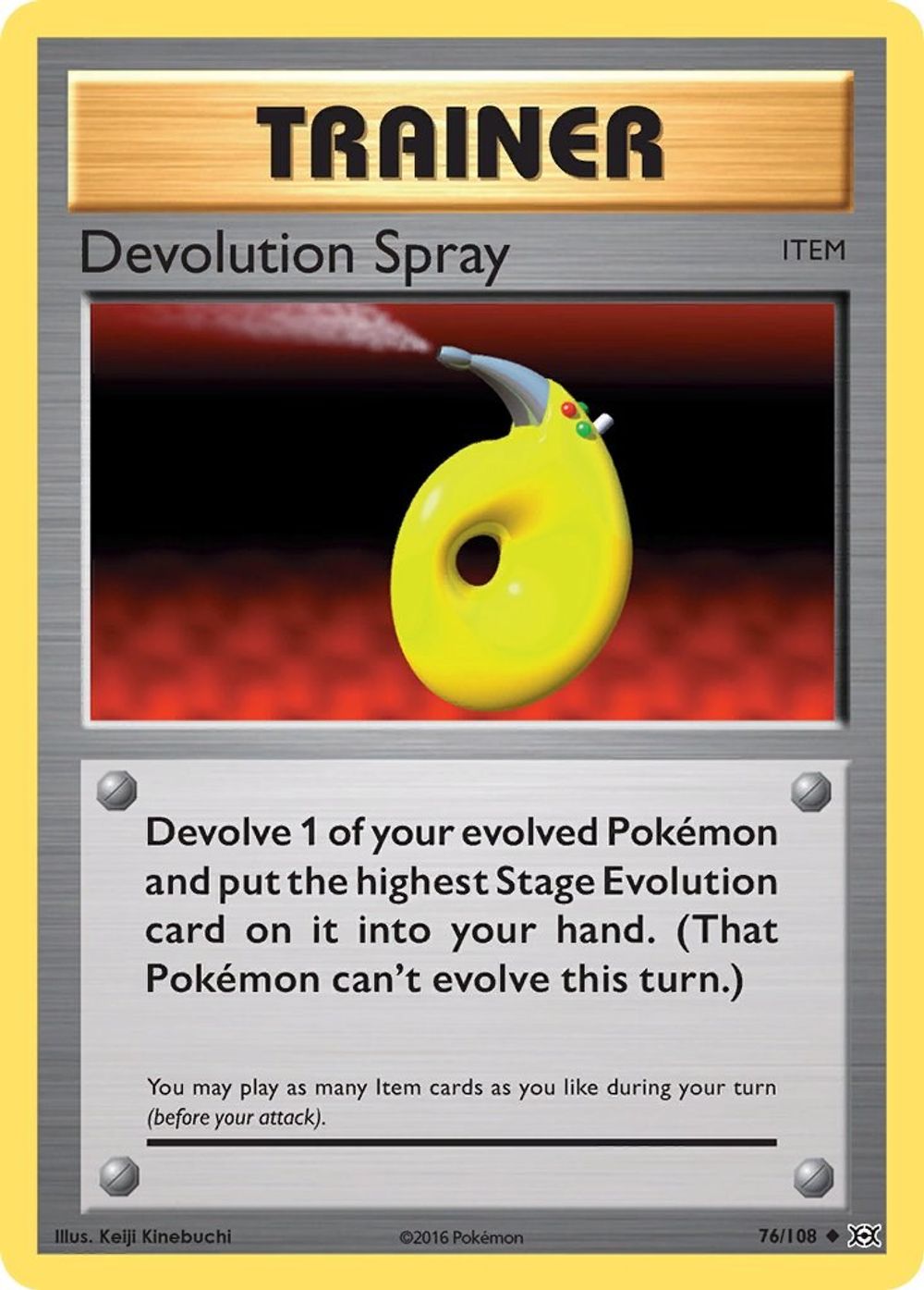 Devolution Spray — XY - Evolutions