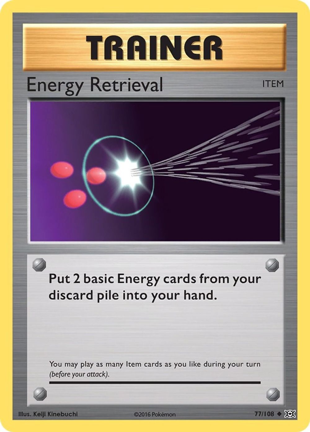 Energy Retrieval — XY - Evolutions