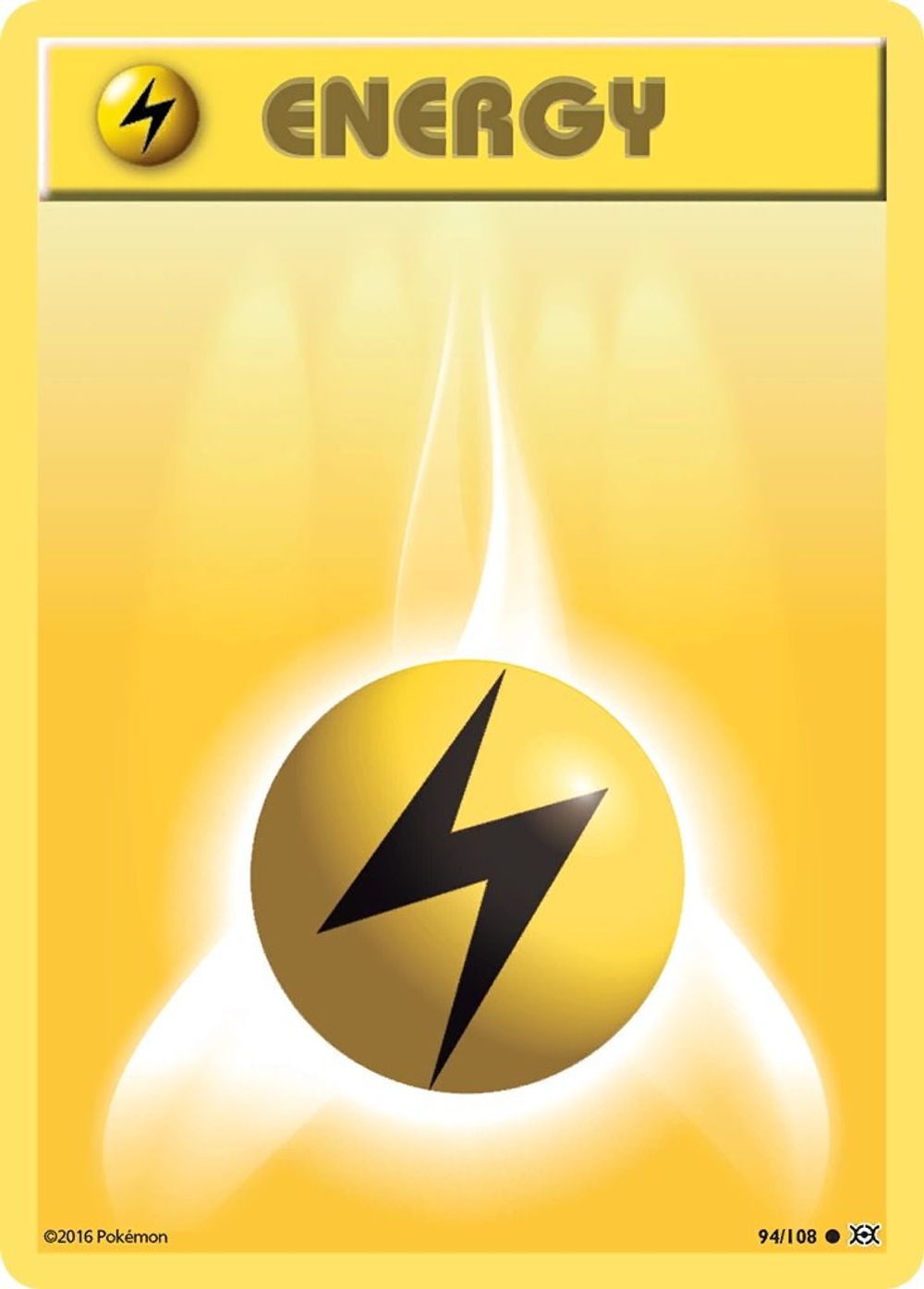 Lightning Energy — XY - Evolutions