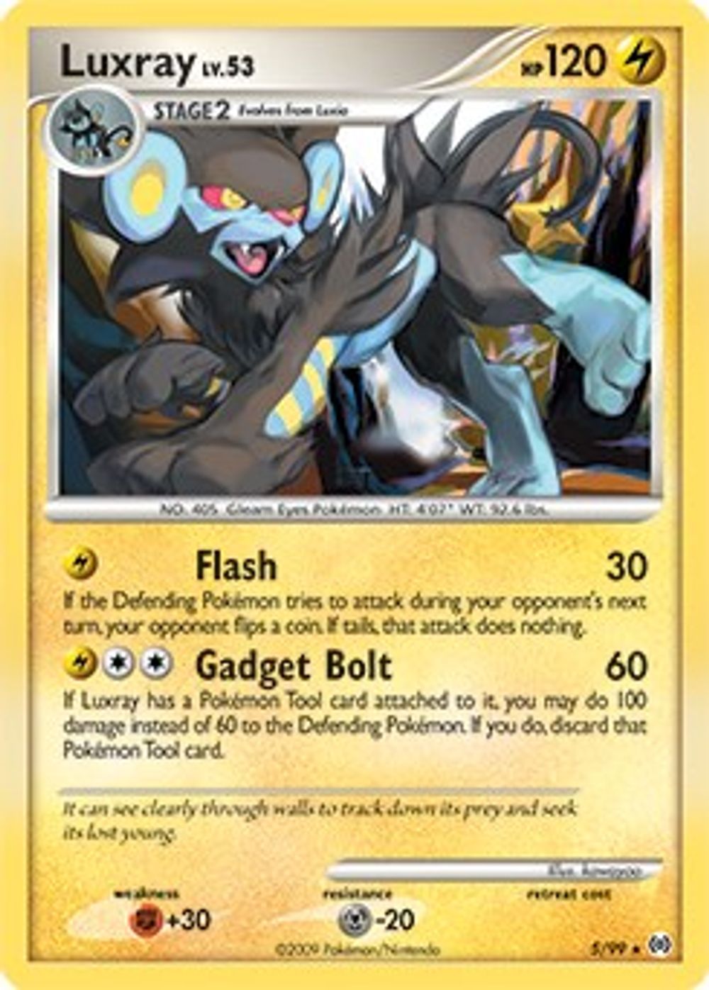 Luxray - 5/99 — Deck Exclusives