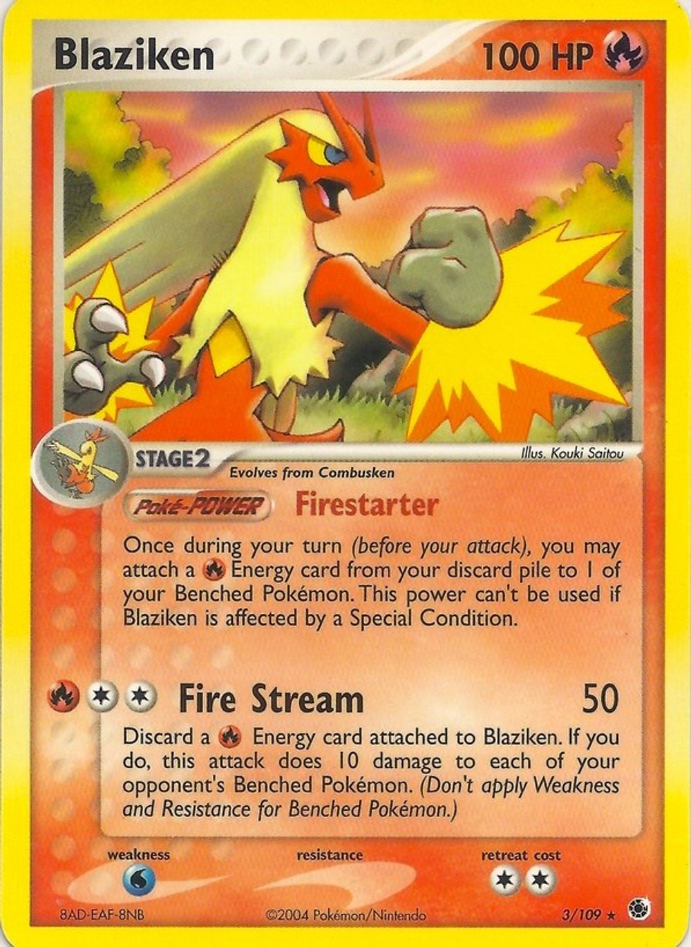 Blaziken — EX Battle Stadium