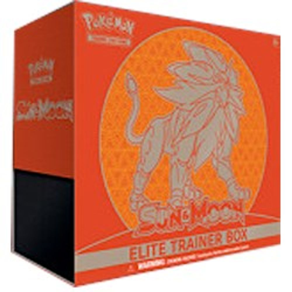 Sun & Moon Elite Trainer Box [Solgaleo] — SM Base Set