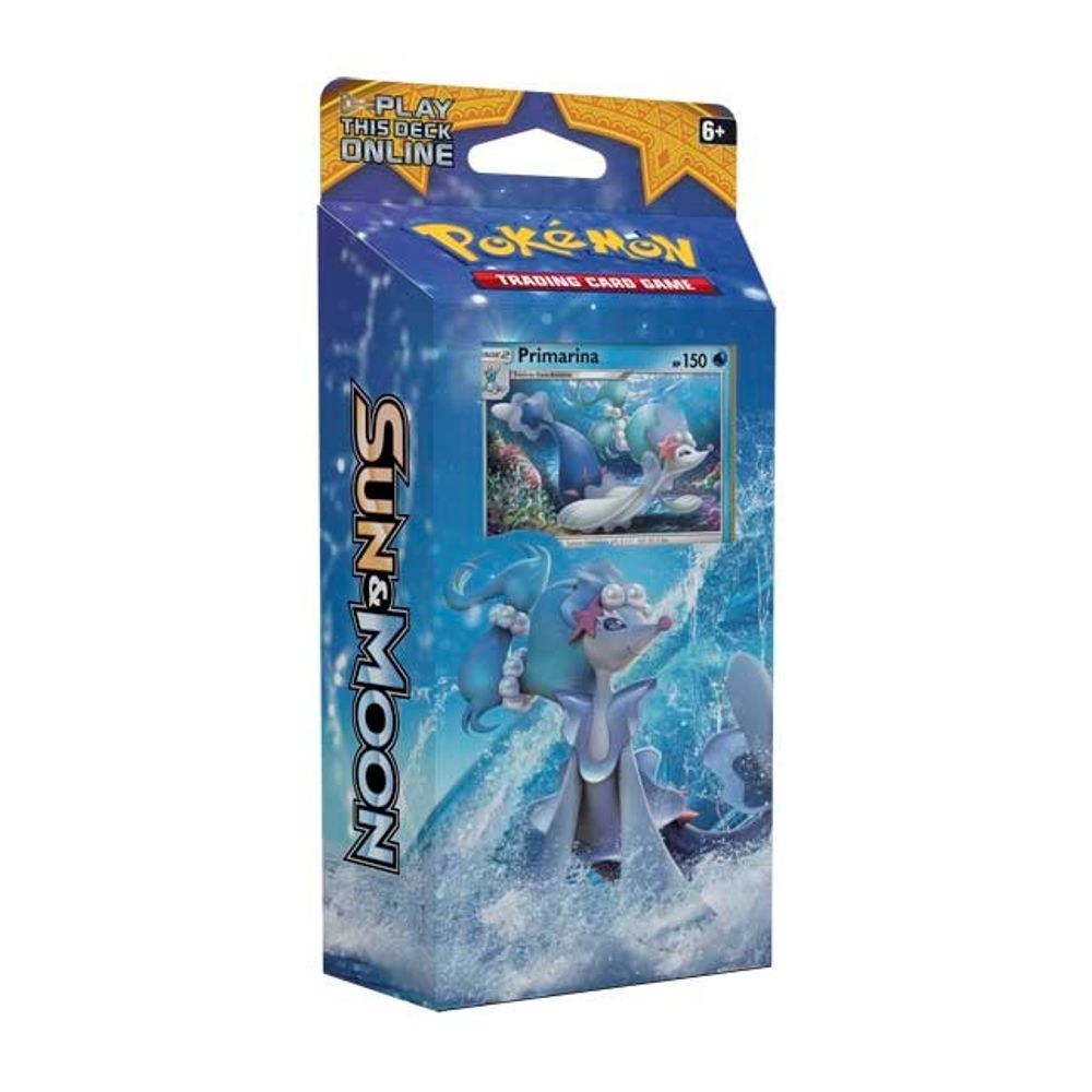 Sun & Moon Base Set Theme Deck - "Bright Tide" [Primarina] — SM Base Set