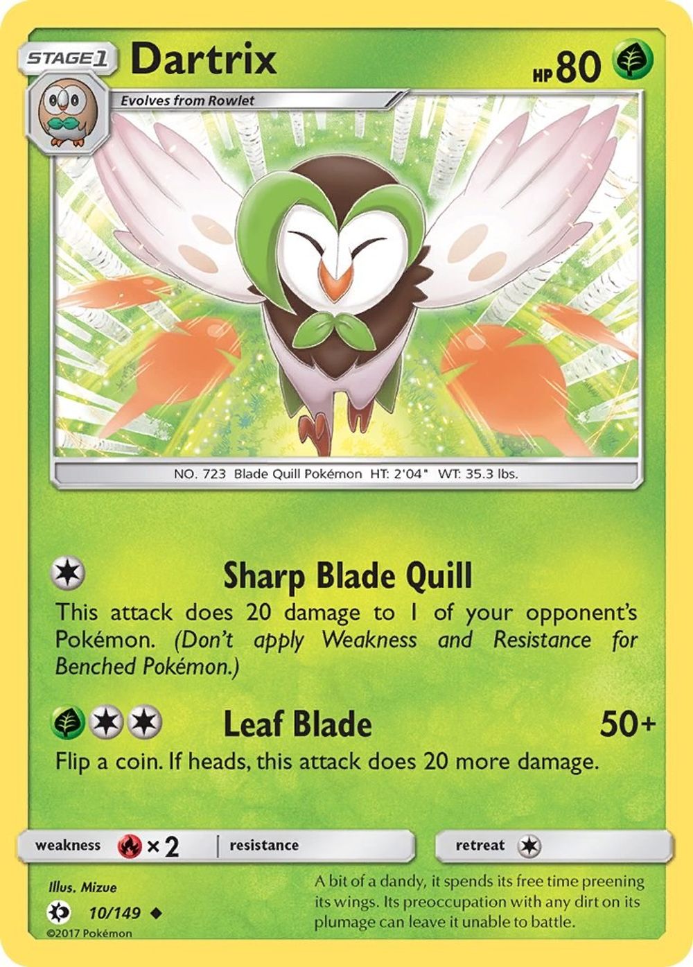 Dartrix — SM Base Set