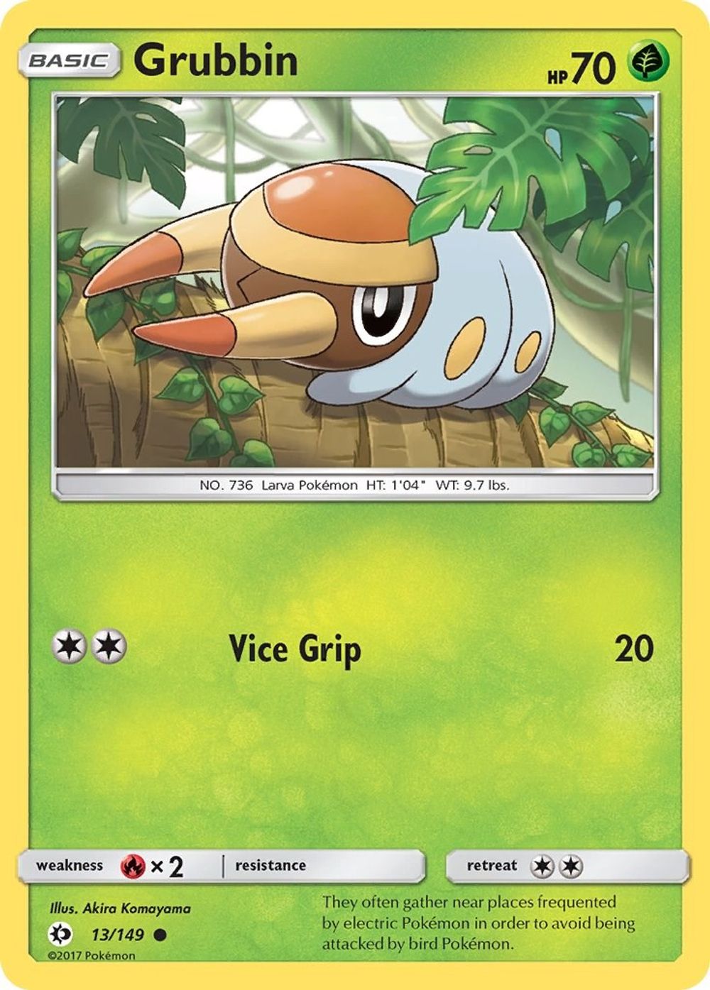 Grubbin — SM Base Set