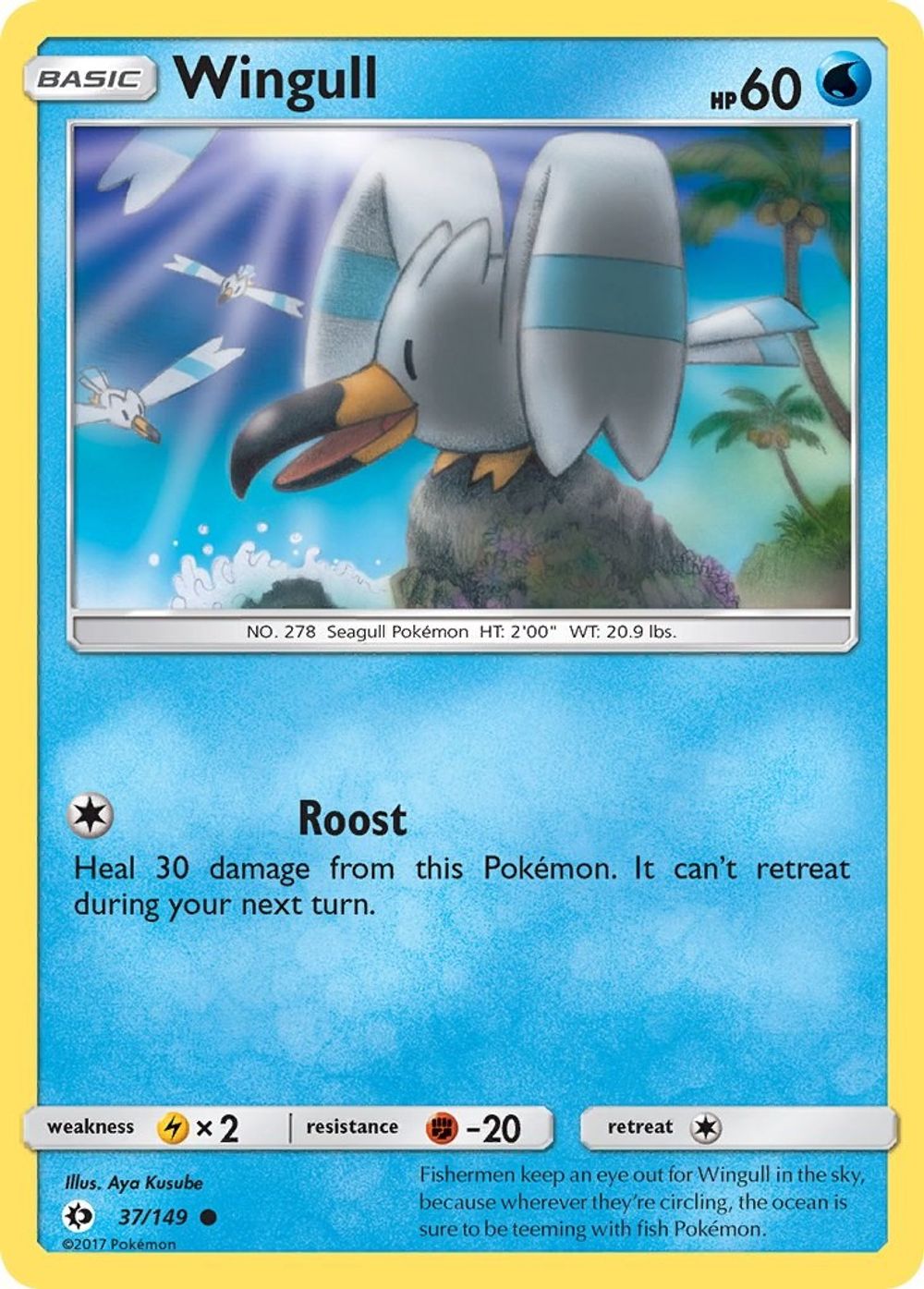 Wingull — SM Base Set
