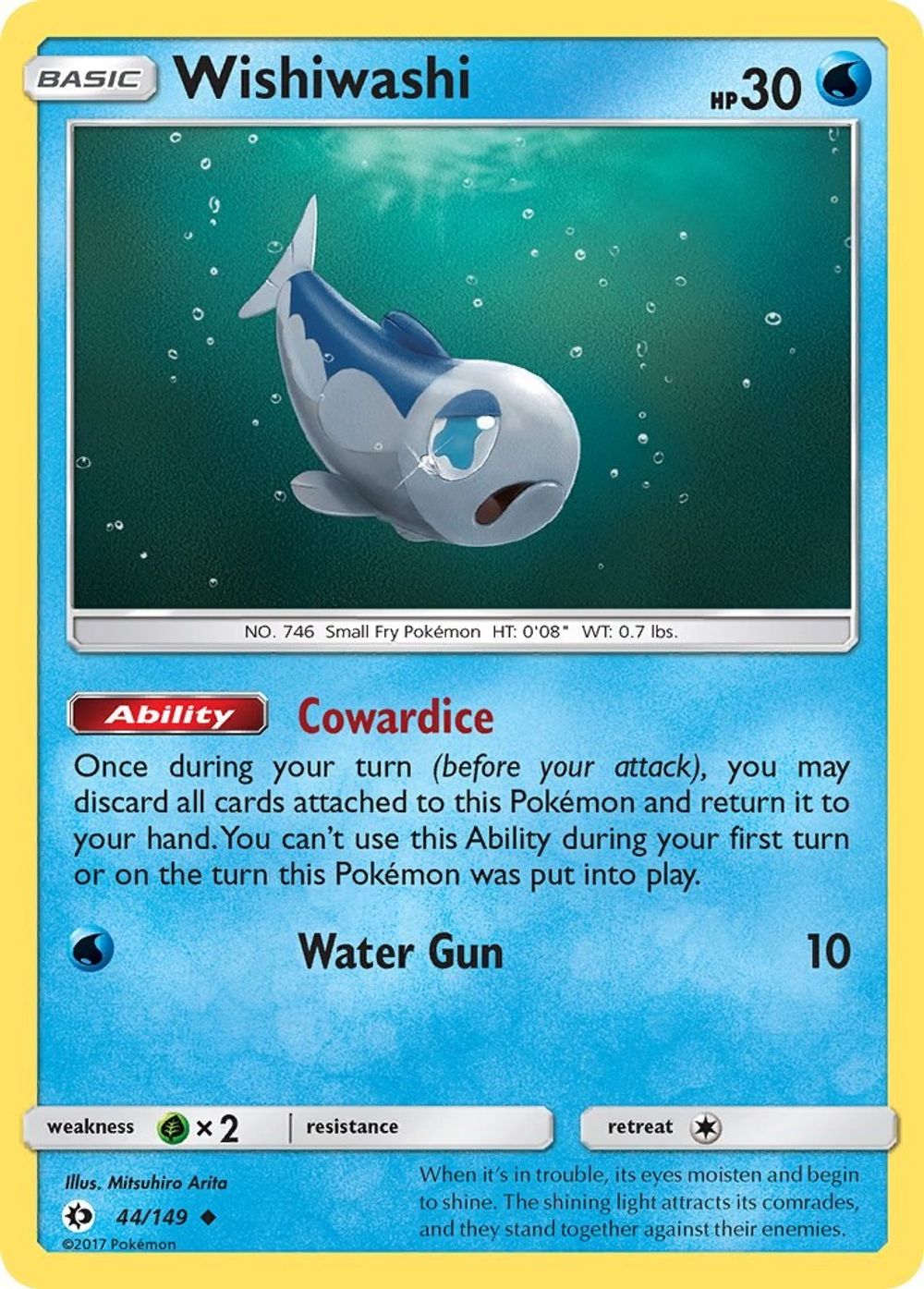 Wishiwashi — SM Base Set