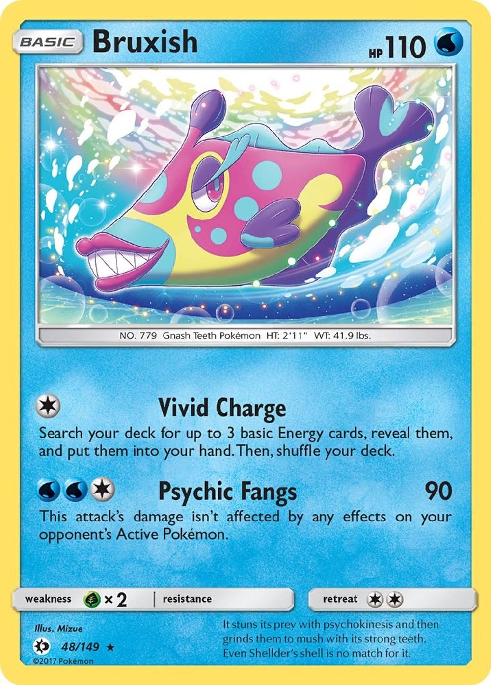 Bruxish — SM Base Set