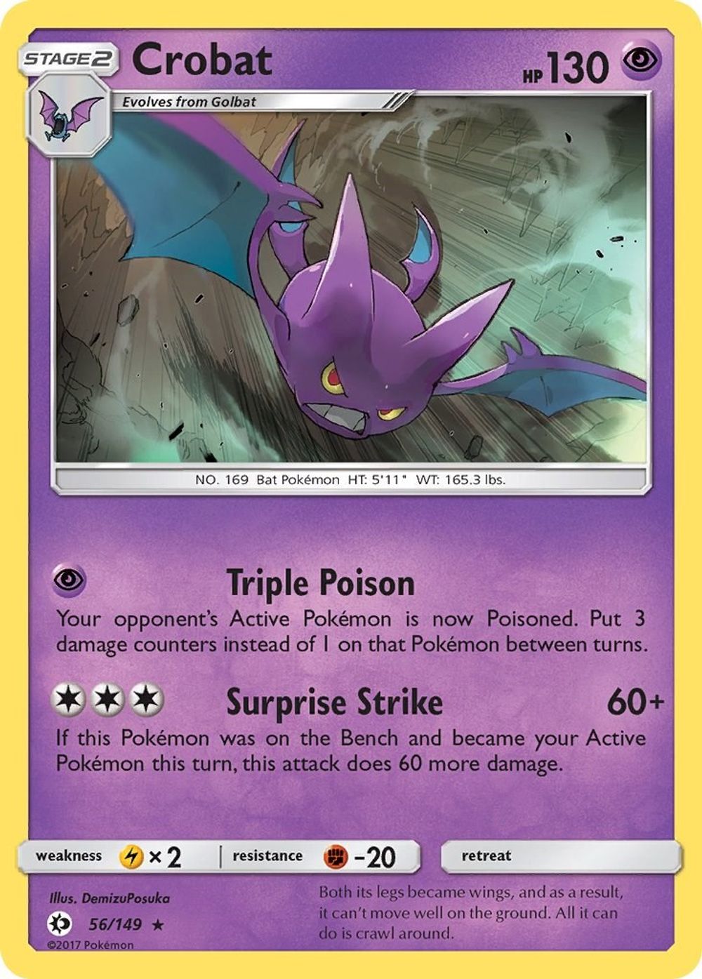 Crobat — SM Base Set