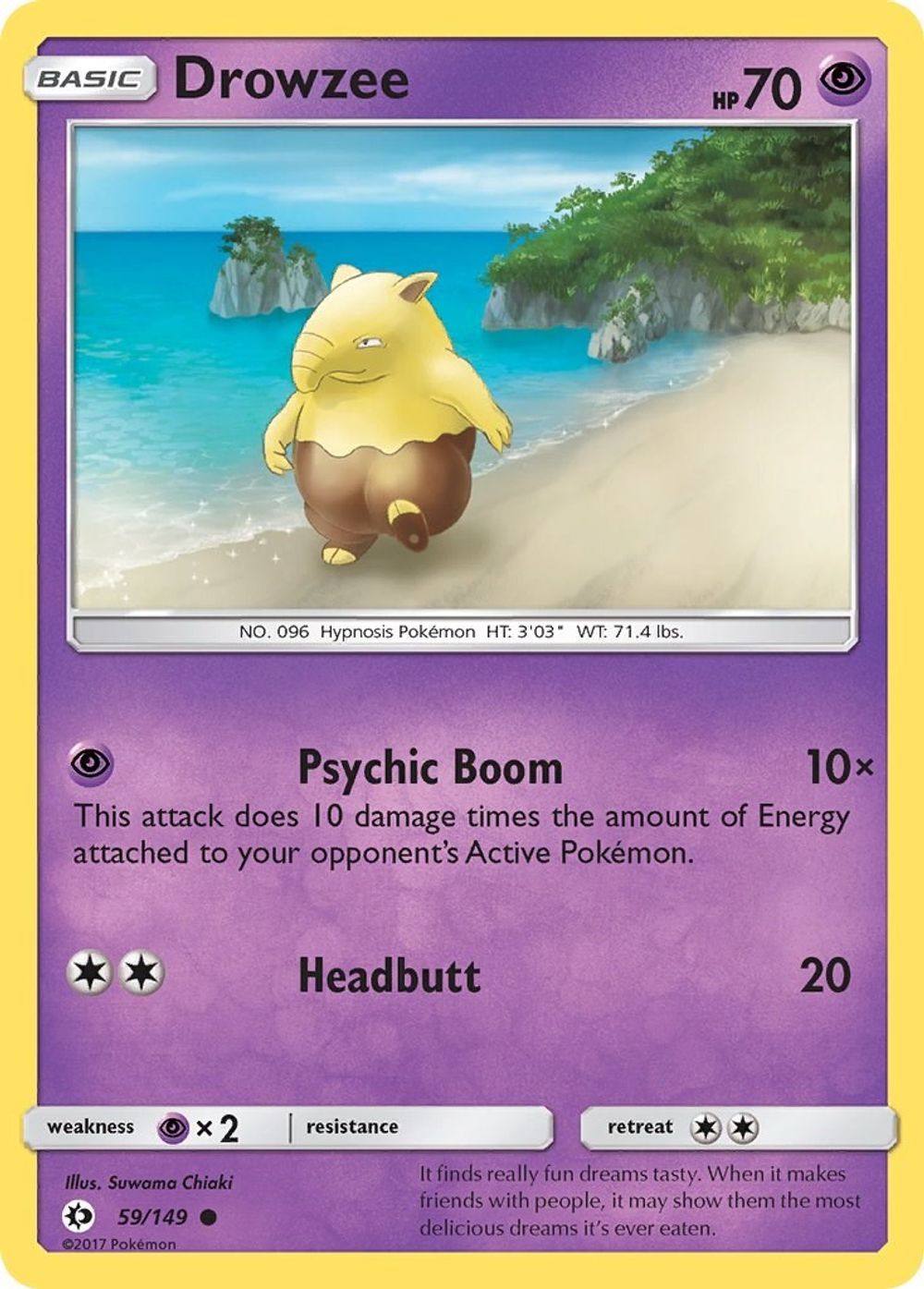 Drowzee — SM Base Set