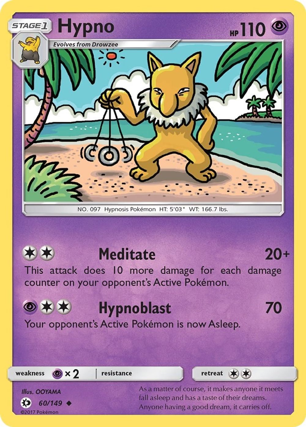 Hypno — SM Base Set