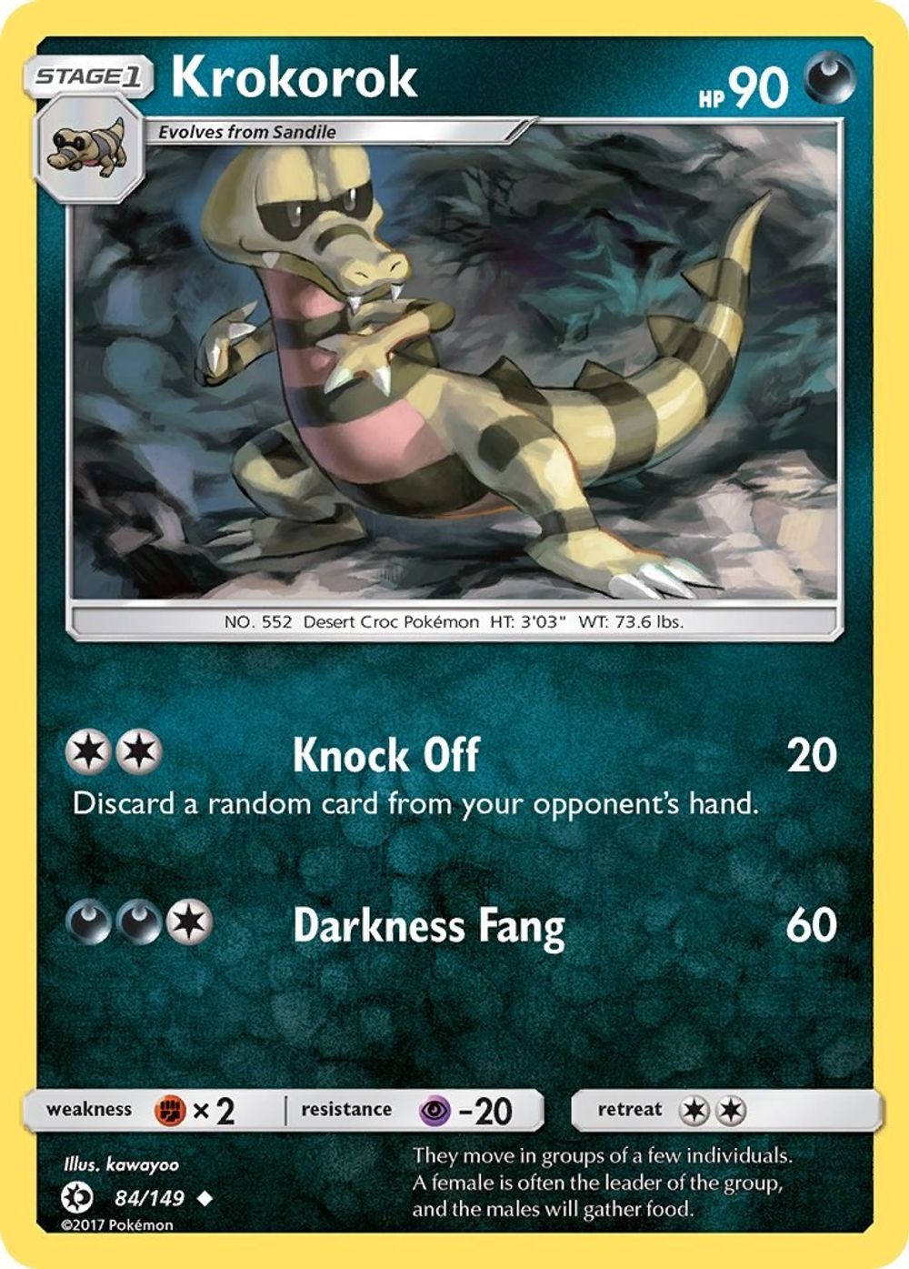Krokorok — SM Base Set