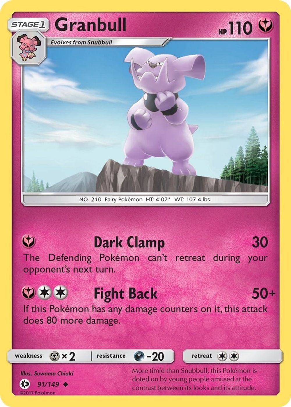 Granbull — SM Base Set