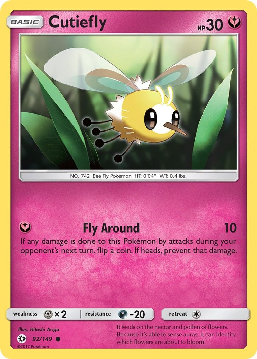 Cutiefly — SM Base Set