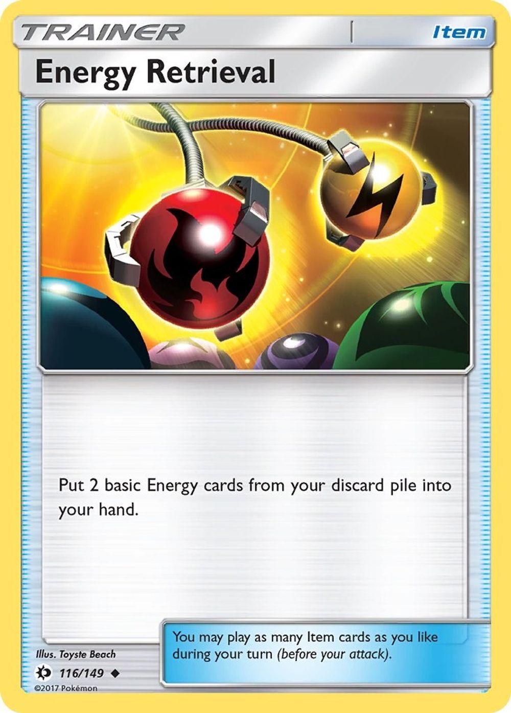 Energy Retrieval — SM Base Set