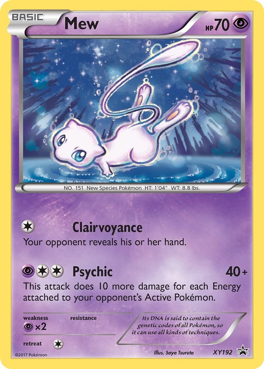 Mew - XY192 — XY Promos