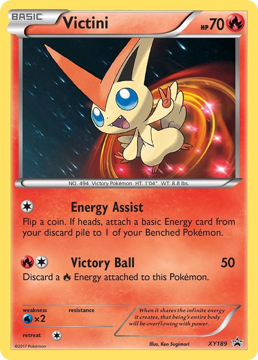 Victini - XY189 — XY Promos