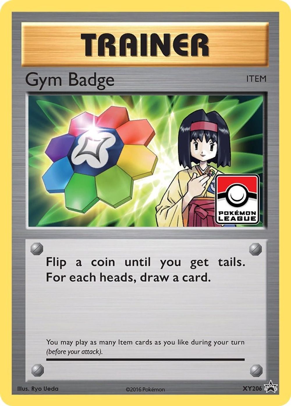 Gym Badge (Erika) — XY Promos