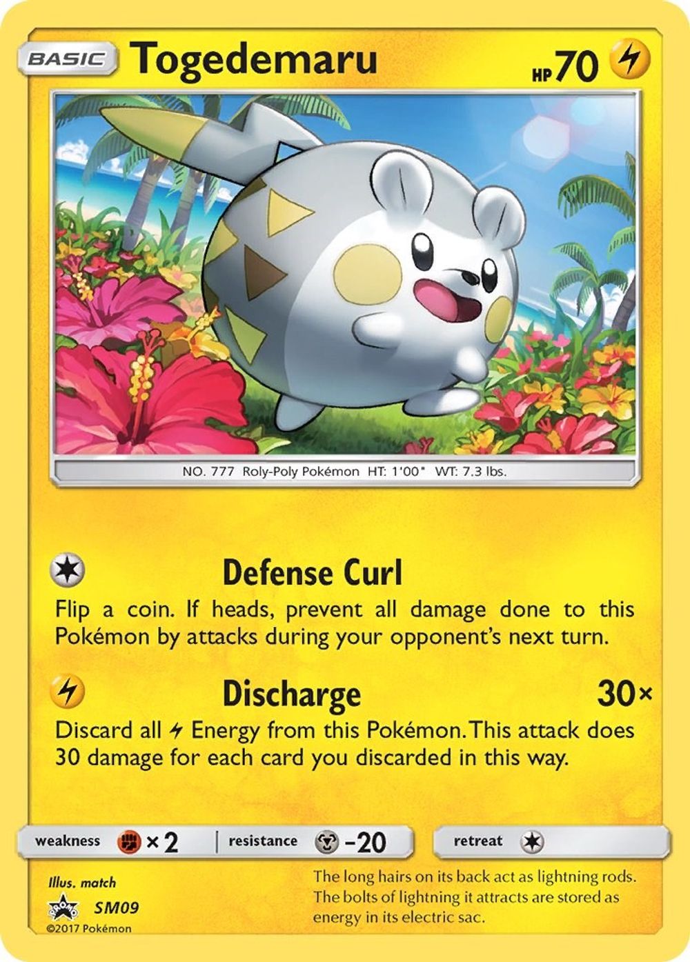 Togedemaru - SM09 — SM Promos