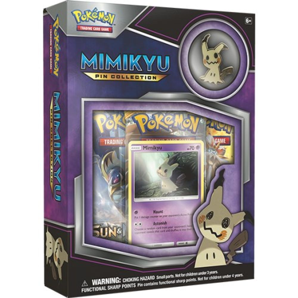 Mimikyu Pin Collection — SM Base Set