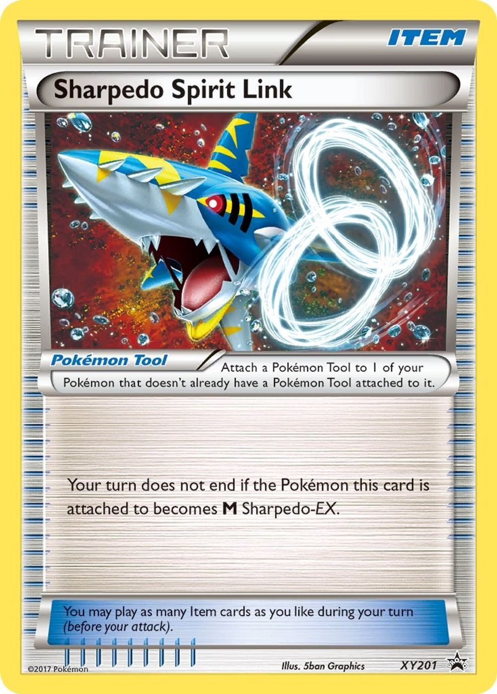 Sharpedo Spirit Link — XY Promos