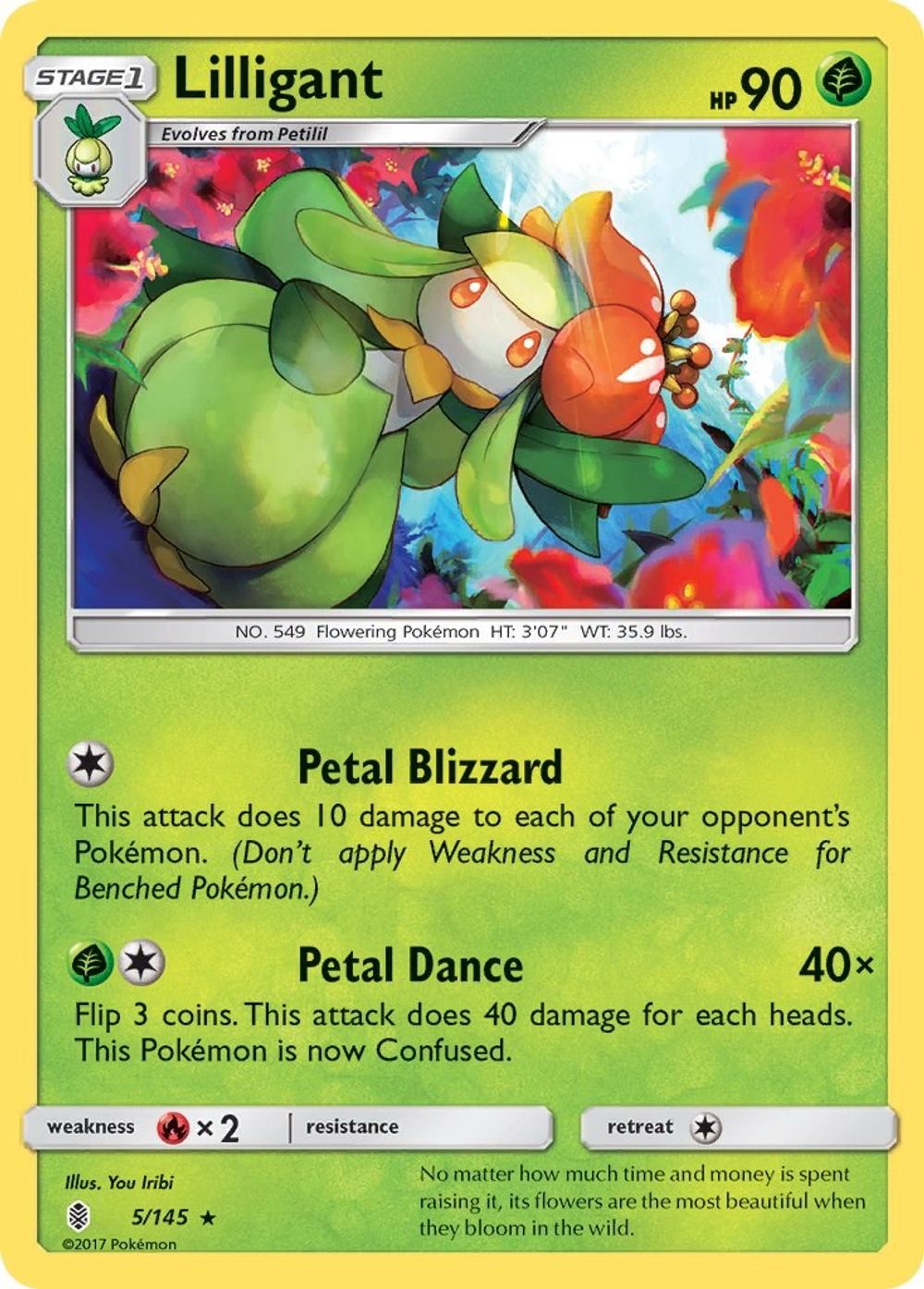 Lilligant — SM - Guardians Rising
