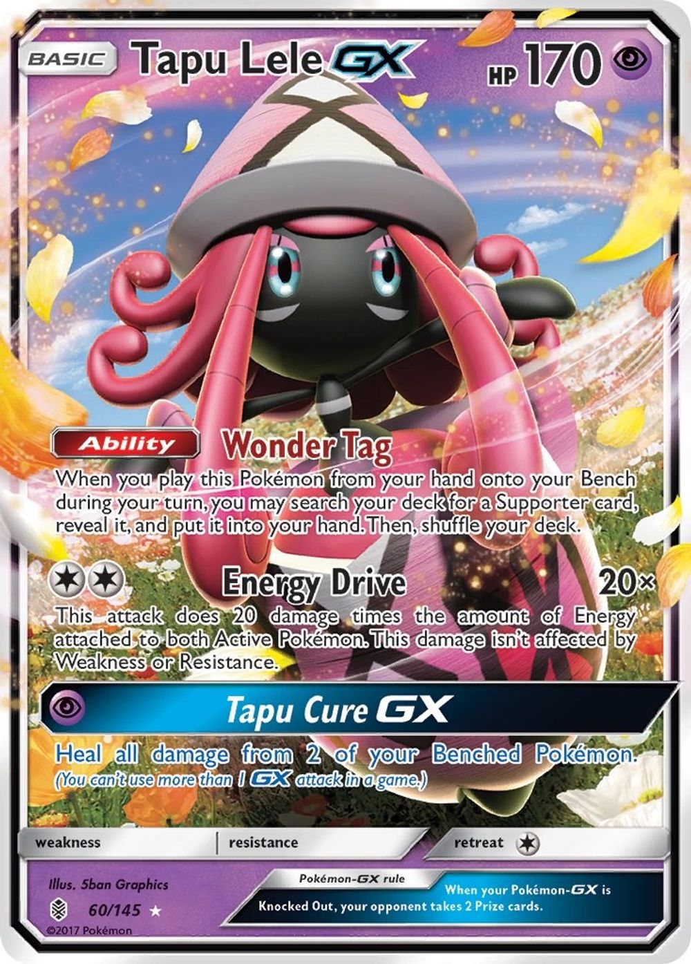 Tapu Lele GX — SM - Guardians Rising