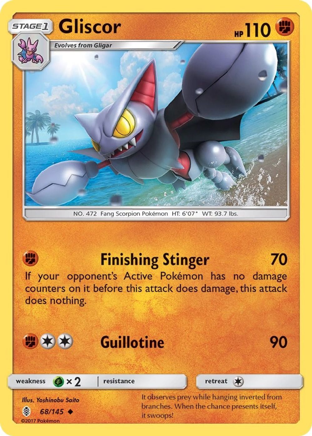 Gliscor — SM - Guardians Rising