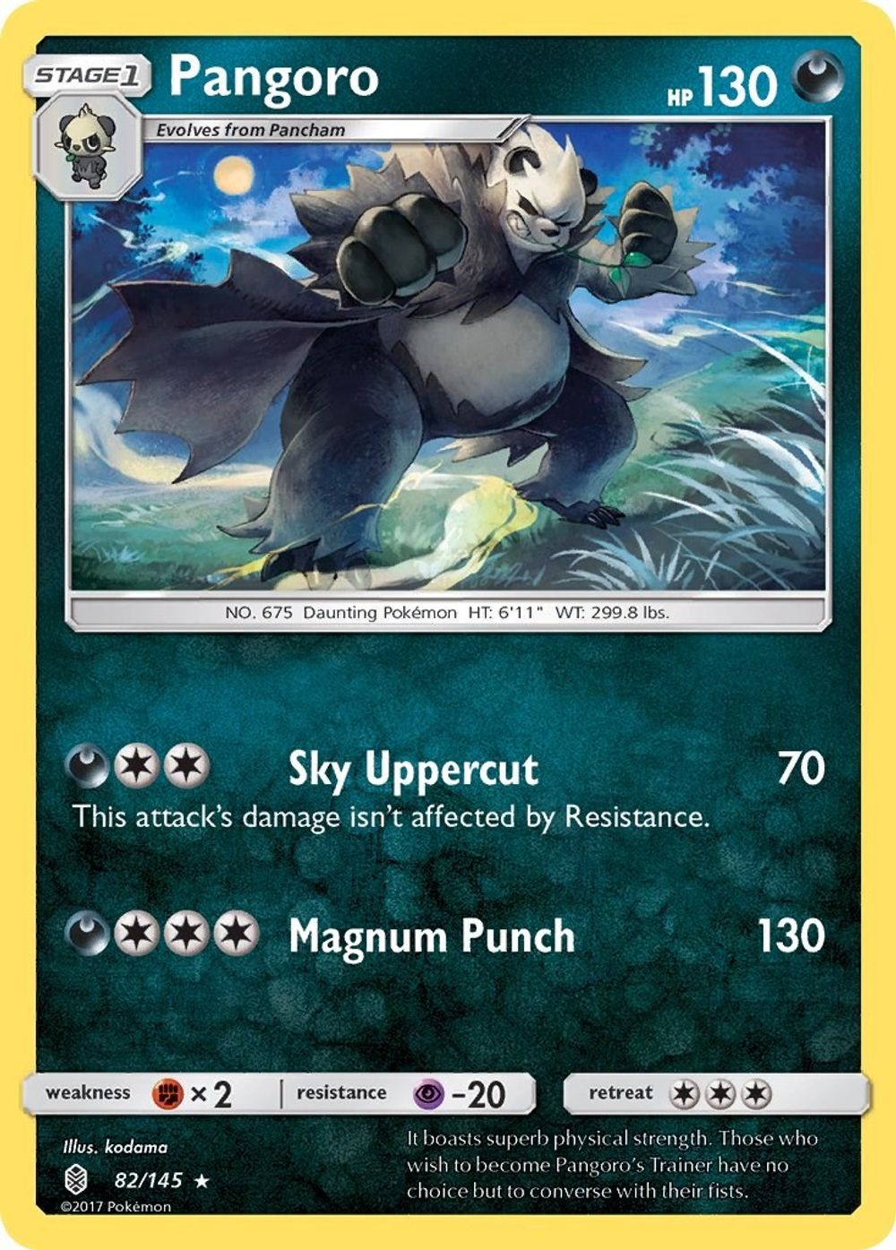 Pangoro — SM - Guardians Rising