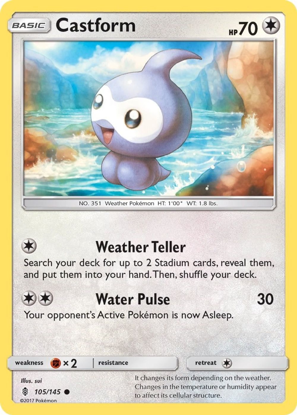 Castform — SM - Guardians Rising