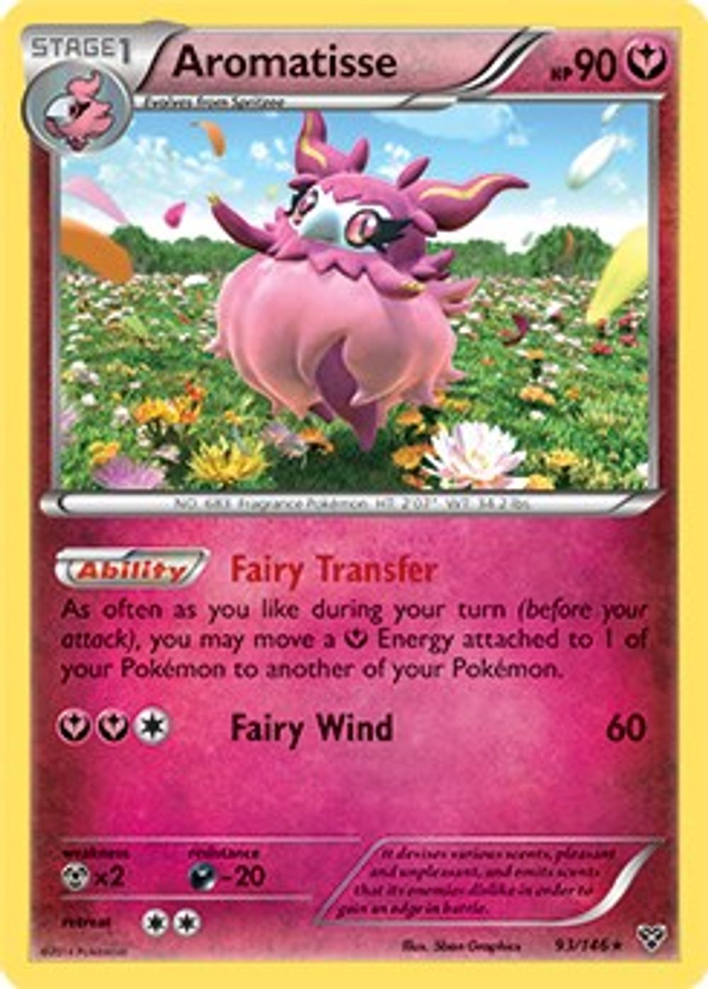 Aromatisse - 93/146 (XY Base Set) — Deck Exclusives