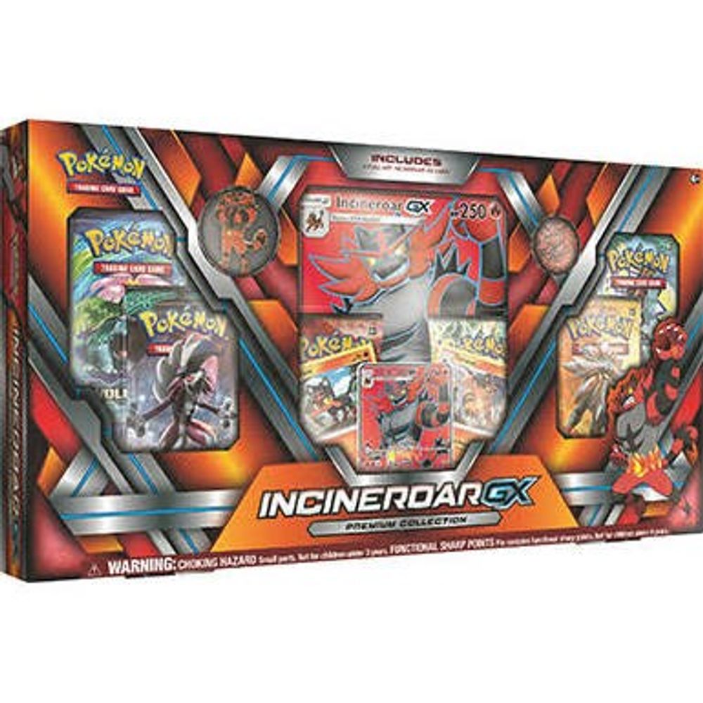 Incineroar GX Premium Collection — SM - Guardians Rising