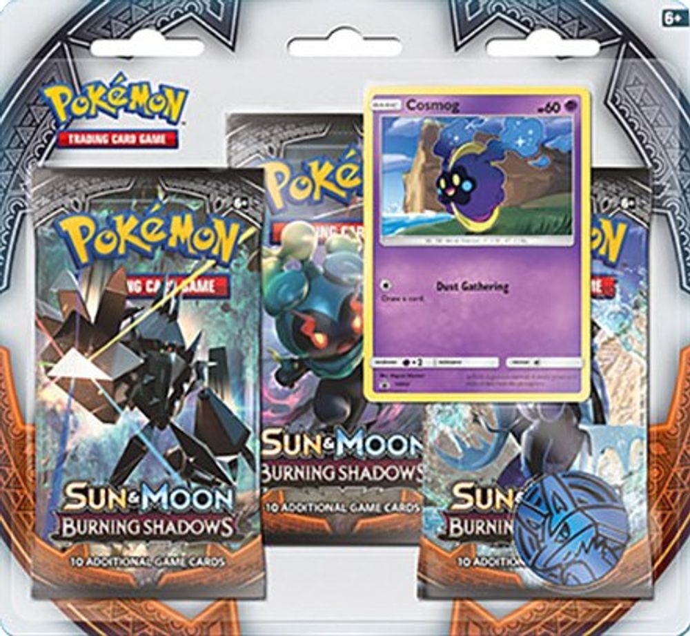 Burning Shadows 3 Pack Blister [Cosmog] — SM - Burning Shadows
