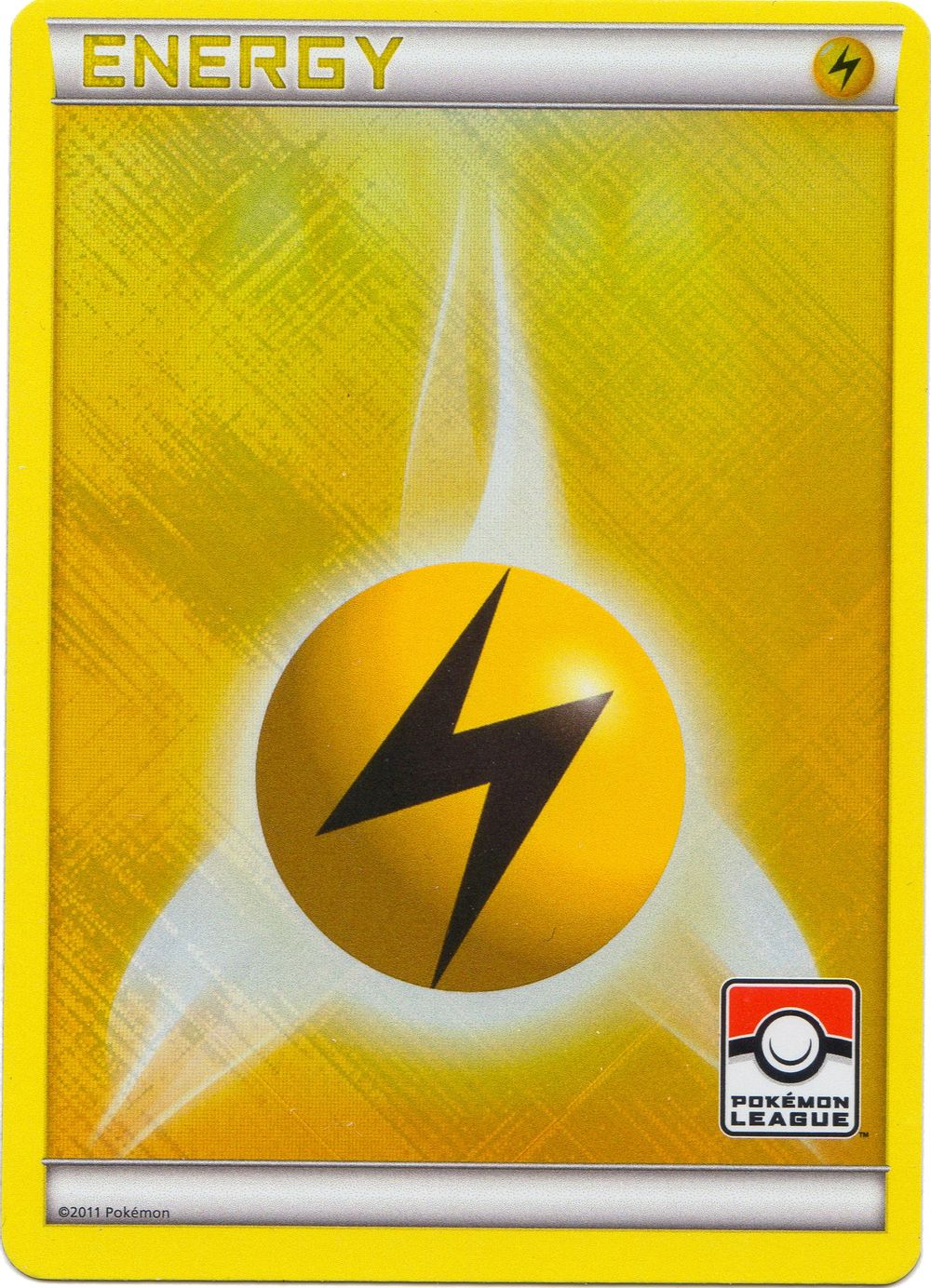 Lightning Energy (2011 Pokemon League) — League & Championship Cards