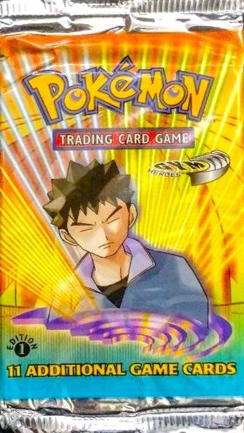 Gym Heroes Booster Pack [1st Edition] — Gym Heroes