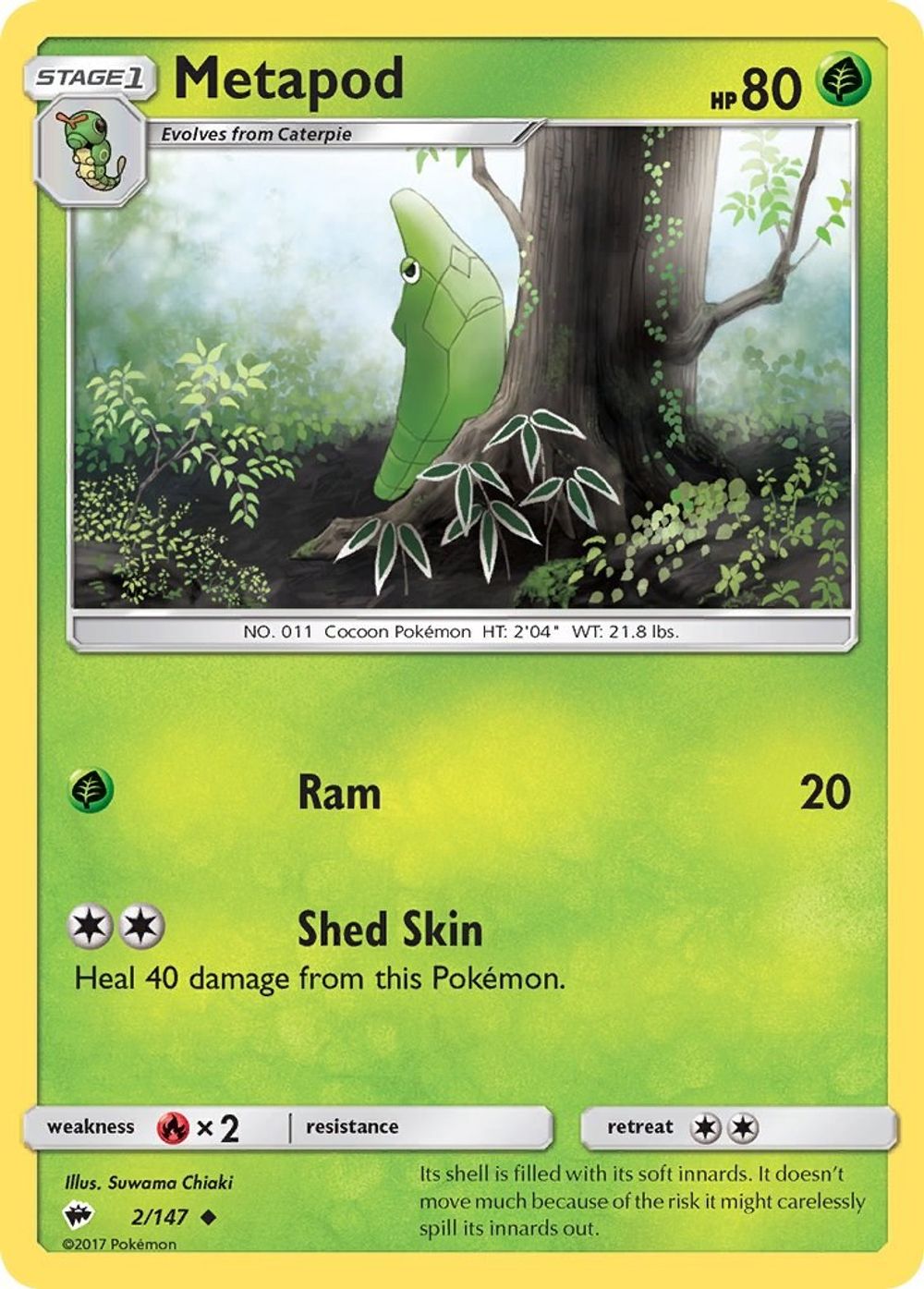 Metapod — SM - Burning Shadows