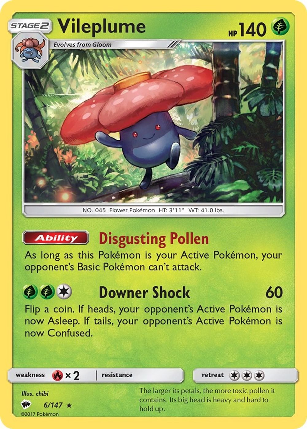 Vileplume — SM - Burning Shadows