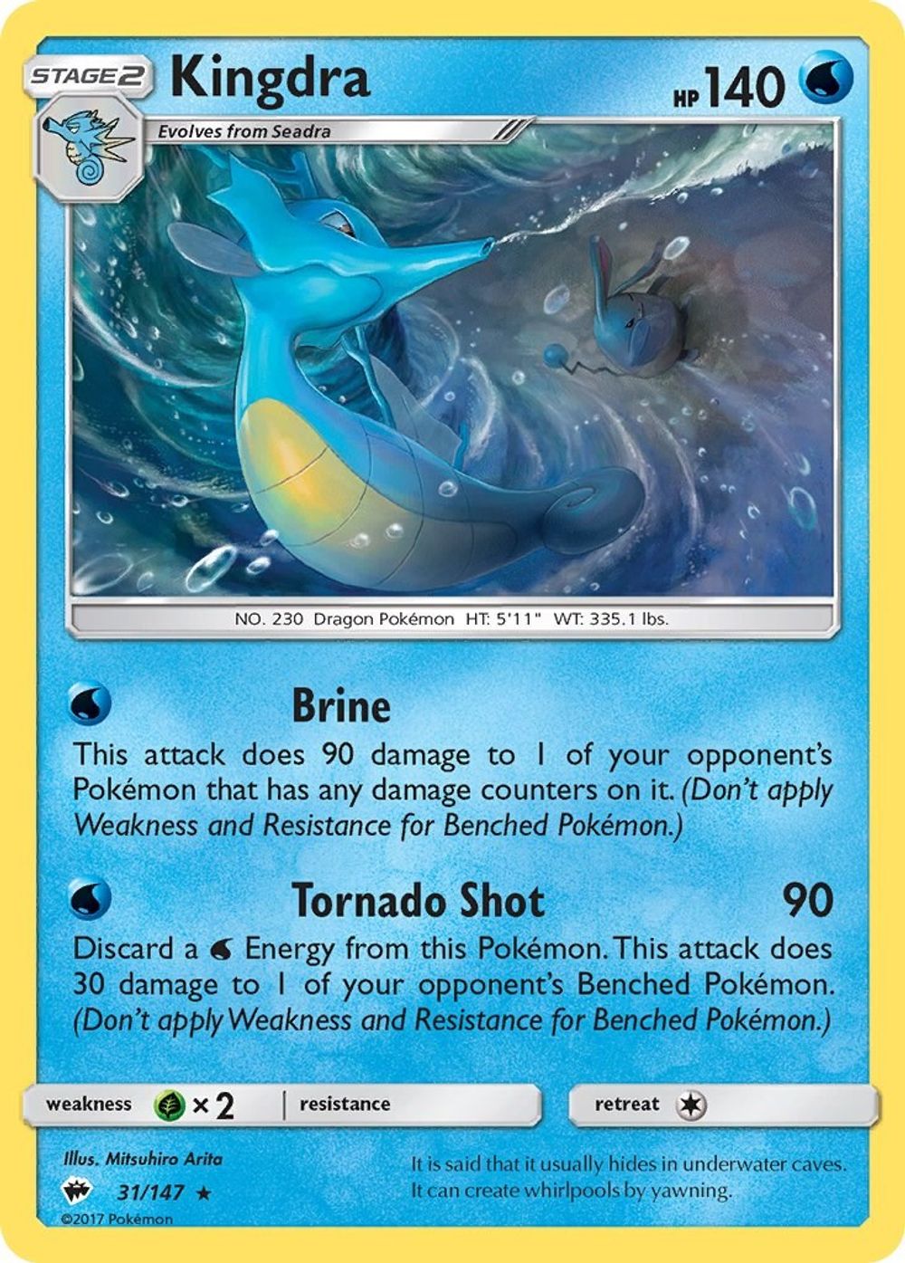 Kingdra — SM - Burning Shadows
