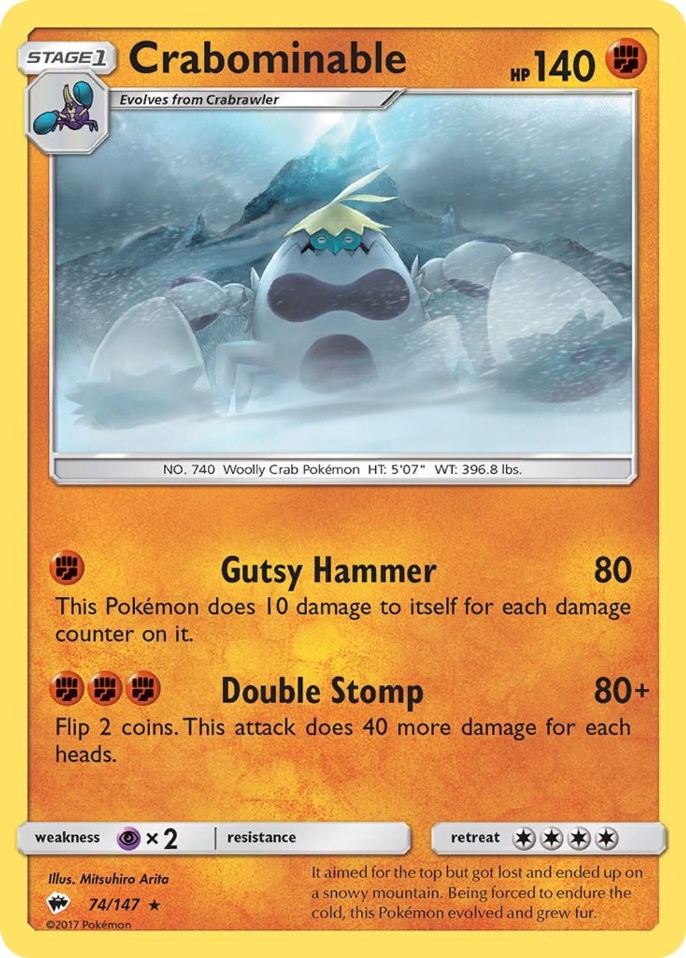 Crabominable — SM - Burning Shadows