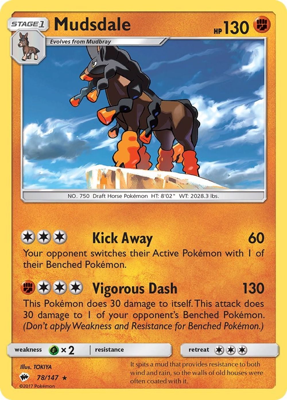 Mudsdale — SM - Burning Shadows