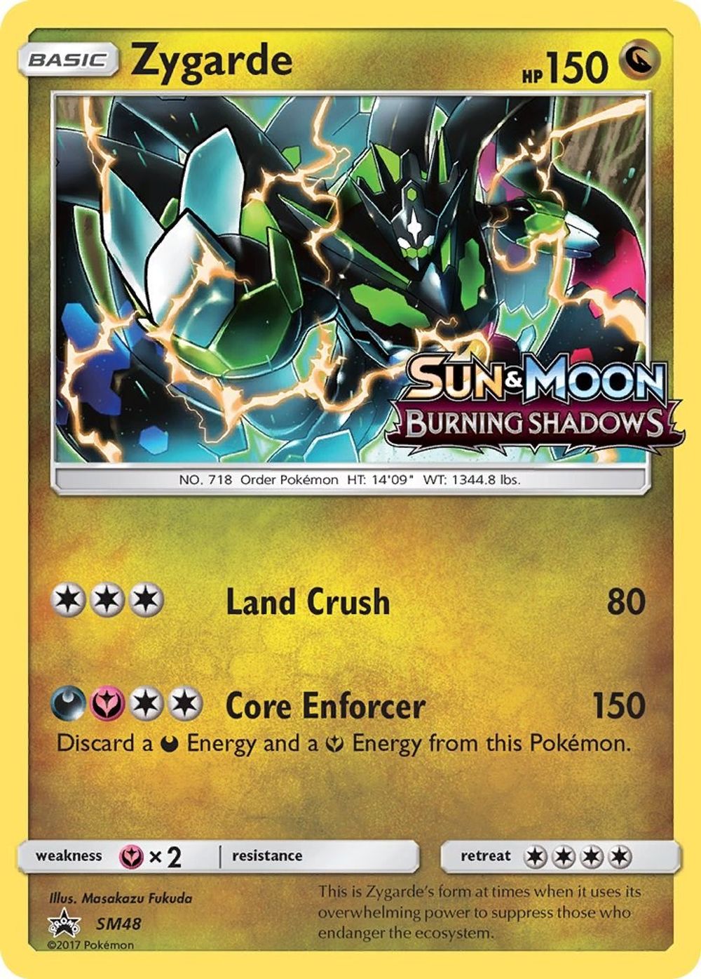 Zygarde - SM48 (Prerelease) — SM Promos