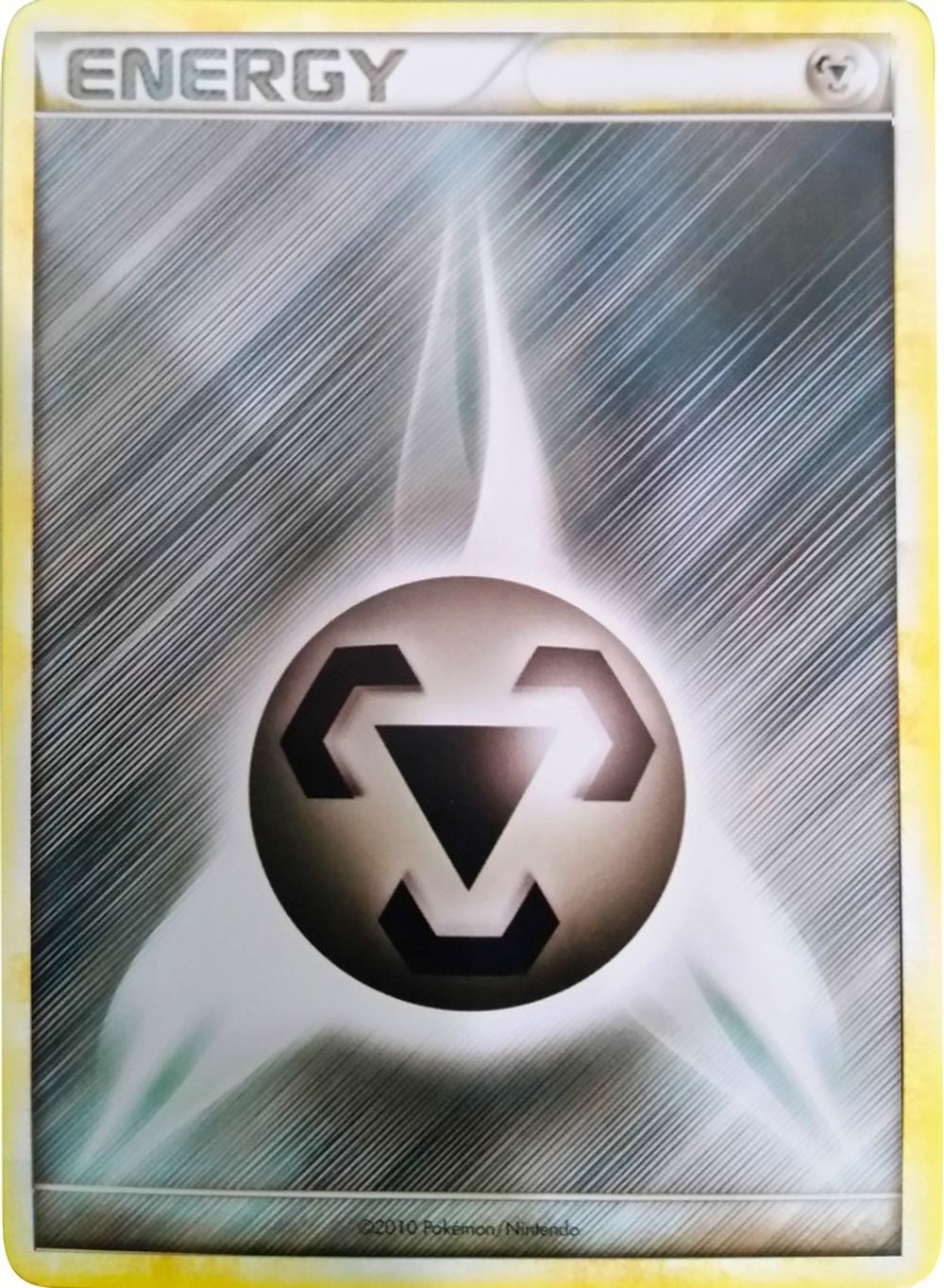 Metal Energy (2010 Unnumbered HGSS Style Non-Holo) — League & Championship Cards