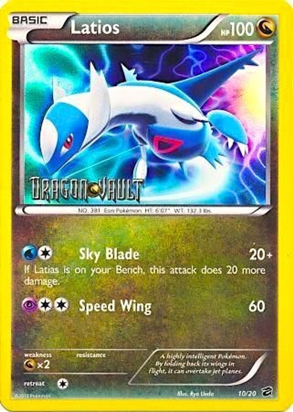 Latios - 10/20 (Dragon Vault) — Blister Exclusives