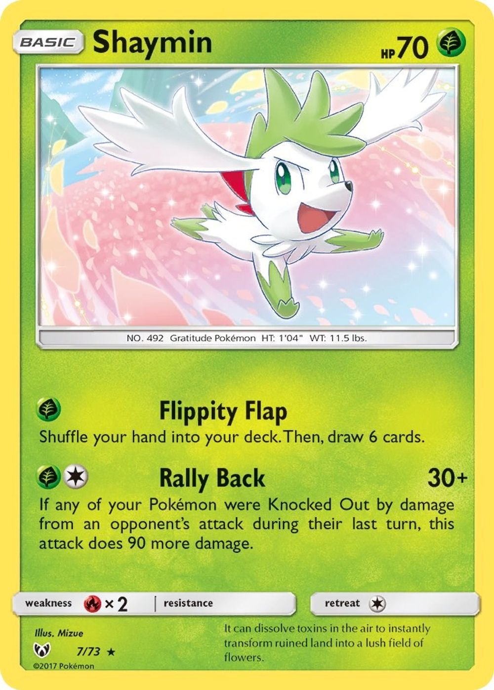 Shaymin — Shining Legends